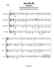 Abide With Me (Eventide) - Clarinet Quartet