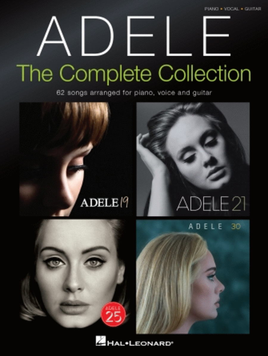 Adele – The Complete Collection Piano, Vocal, Guitar scores gallery preview page 1