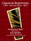Sonatina in C Major, Op. 157, No. 4 - 2nd Mov't ONLY