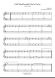 Old MacDonald Had a Farm (Kids' Piano)