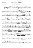 Frederic Chopin - Nocturne in E-flat major, Op.9, No.2 - lead sheet