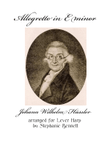 Allegretto in E minor (lever harp solo)