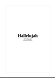 Hallelujah - from The Messiah
