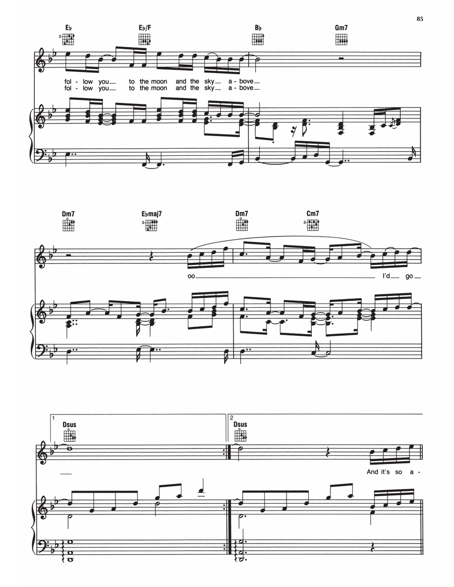 So Amazing So Amazing Piano, Vocal, Guitar scores gallery preview page 3