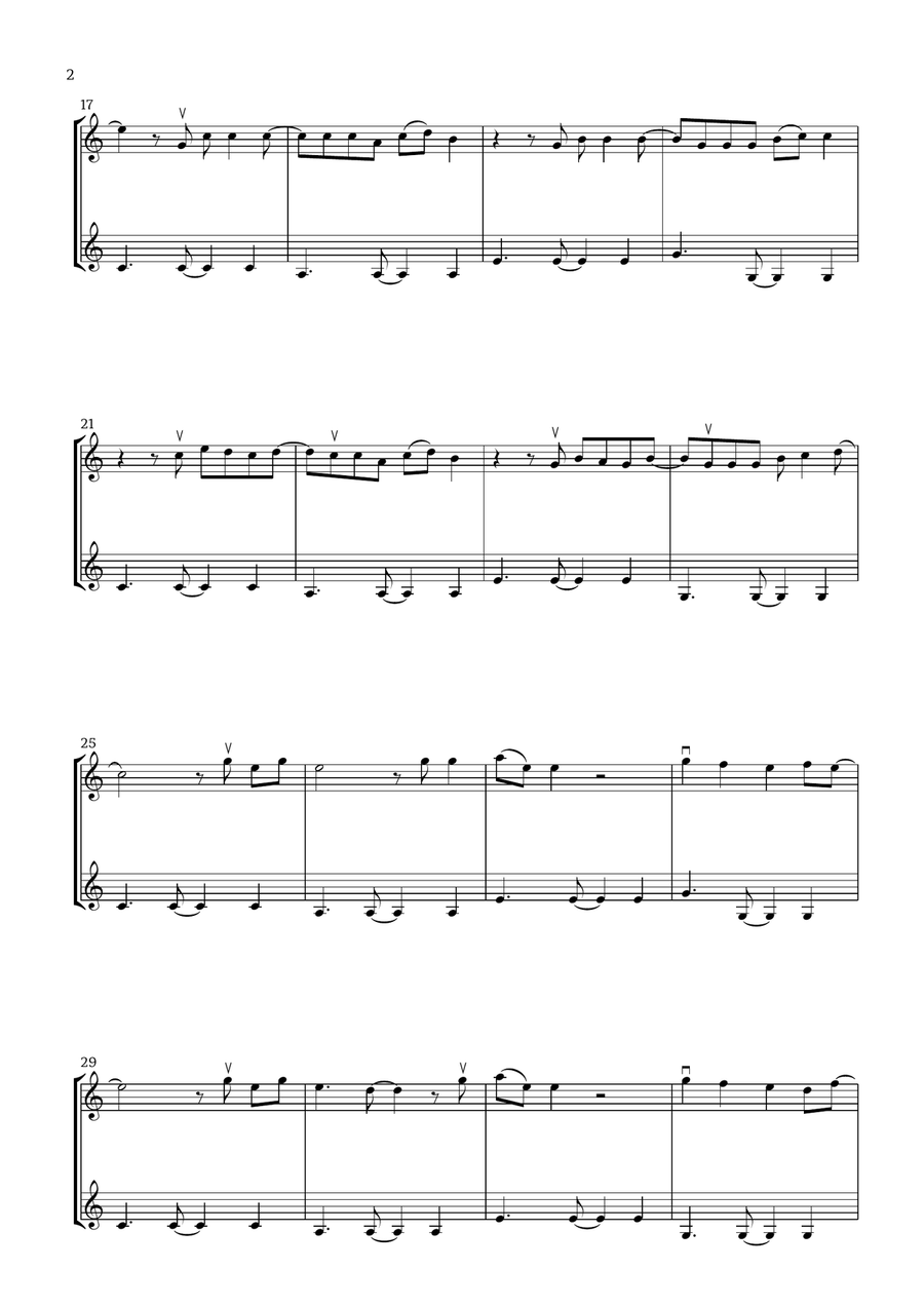 Save Your Tears Save Your Tears String Duet scores gallery preview page 2