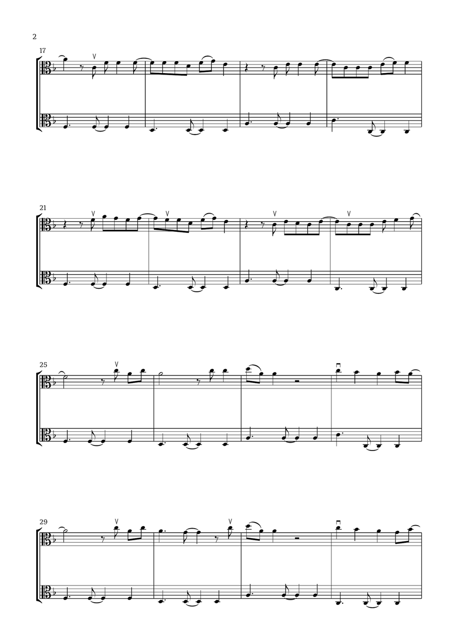 Save Your Tears Save Your Tears String Duet scores gallery preview page 2
