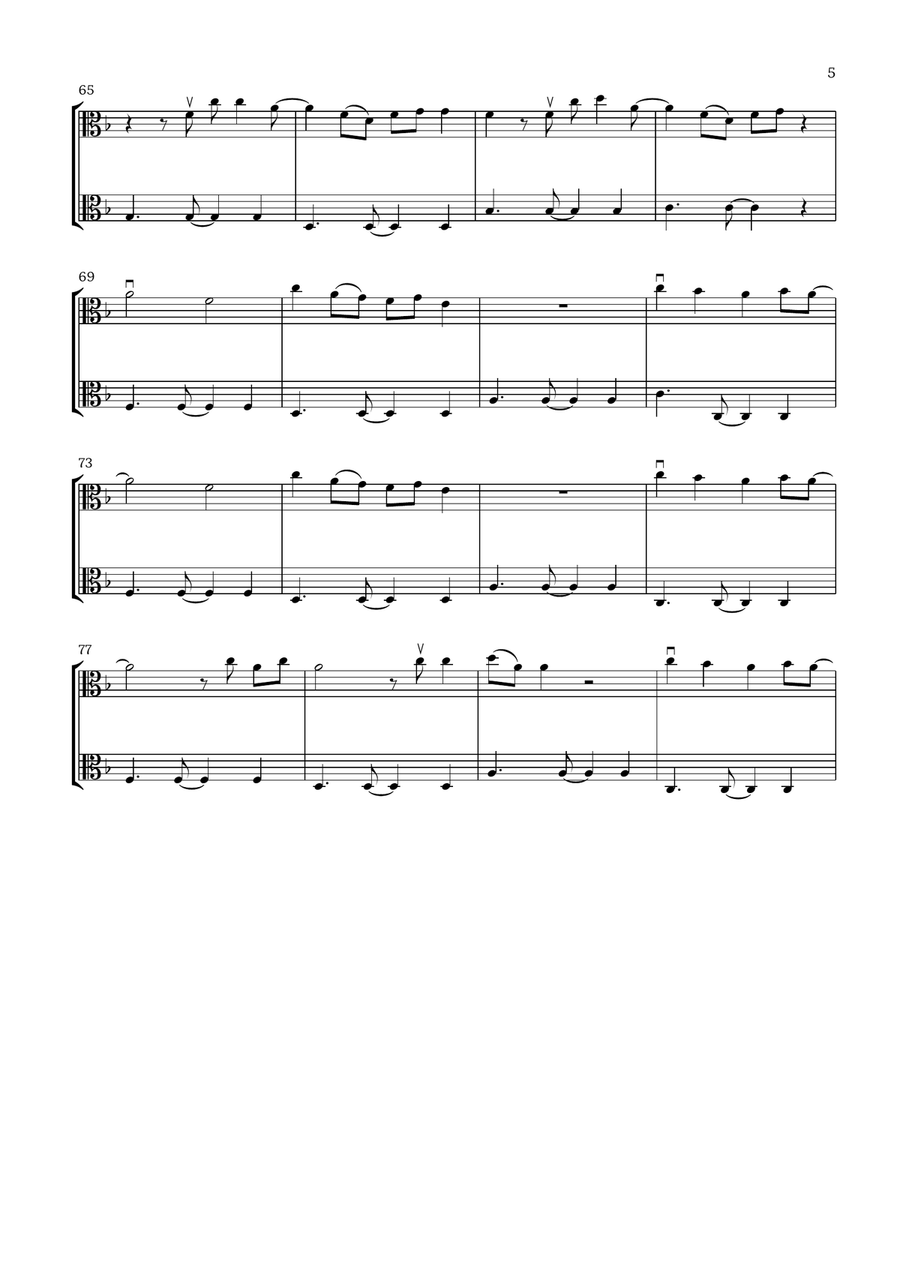 Save Your Tears Save Your Tears String Duet scores gallery preview page 5