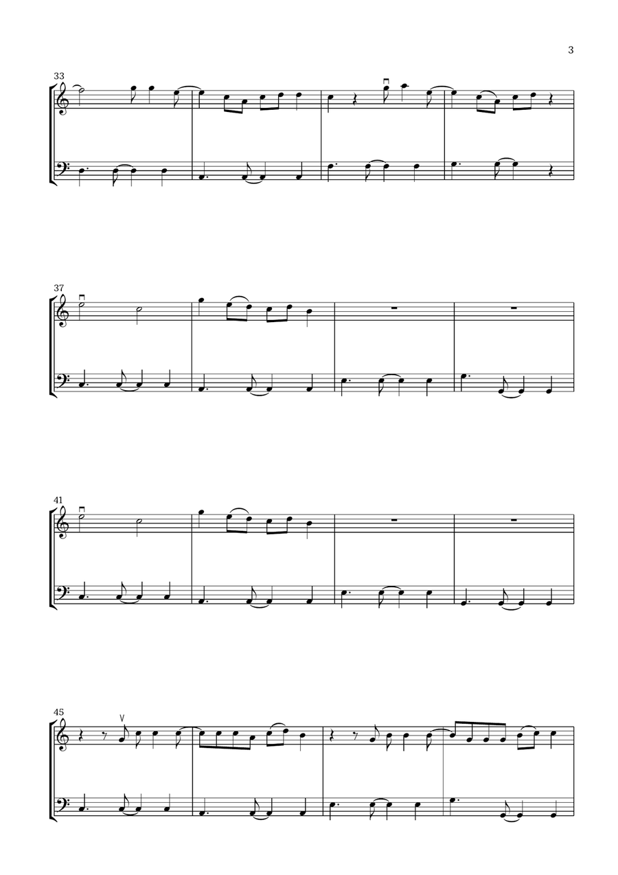 Save Your Tears String Duet scores gallery preview page 3