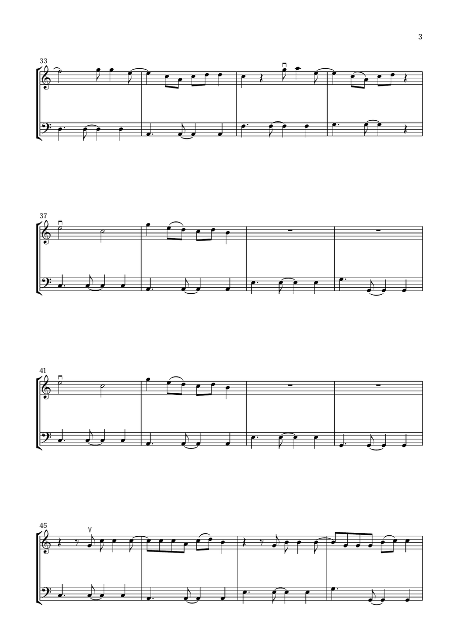 Save Your Tears String Duet scores gallery preview page 3
