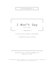 I Won't Say (i'm In Love)