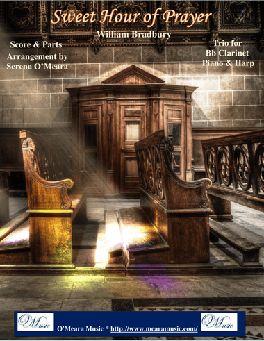 Sweet Hour of Prayer, Trio for Bb Clarinet, Piano & Harp