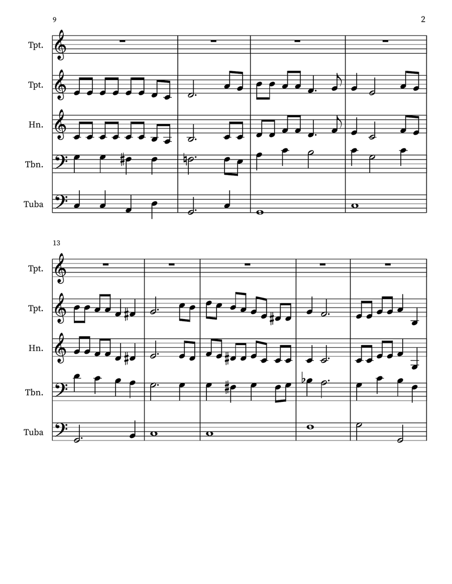 No One Ever Care For Me Like Jesus Small Ensemble scores gallery preview page 2