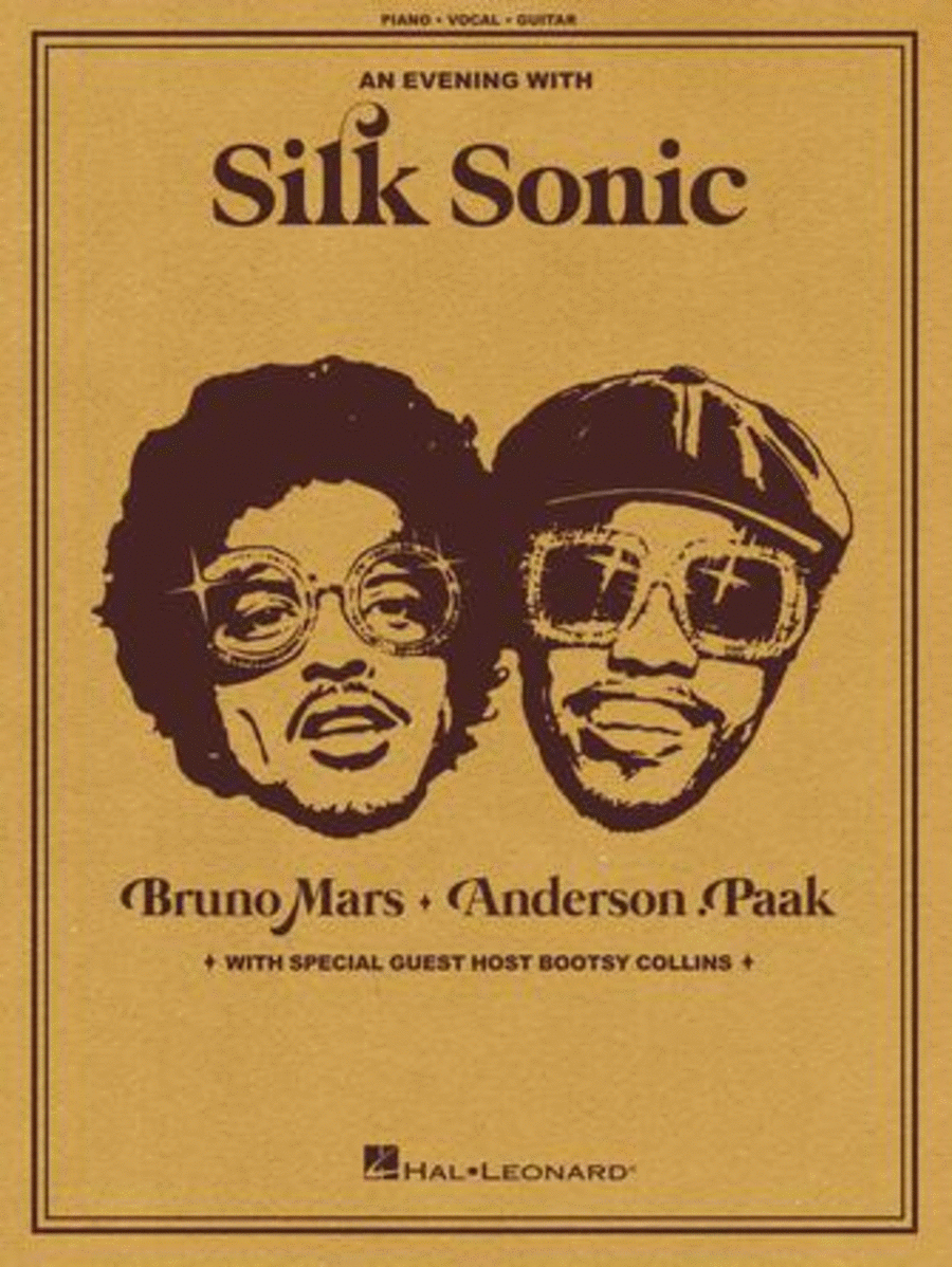 Silk Sonic – An Evening with Silk Sonic Piano, Vocal, Guitar scores gallery preview page 1