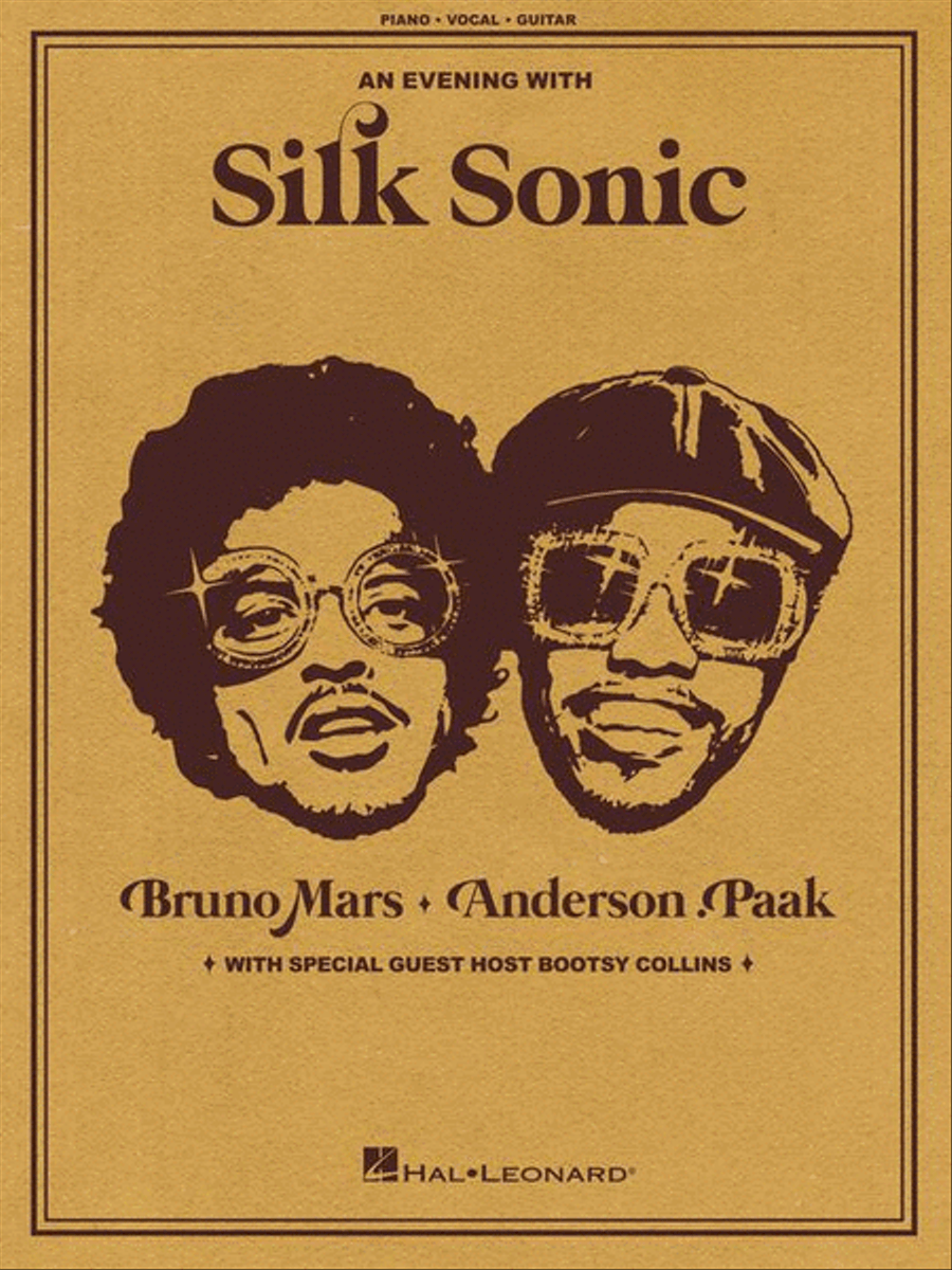 Silk Sonic – An Evening with Silk Sonic Piano, Vocal, Guitar scores gallery preview page 2