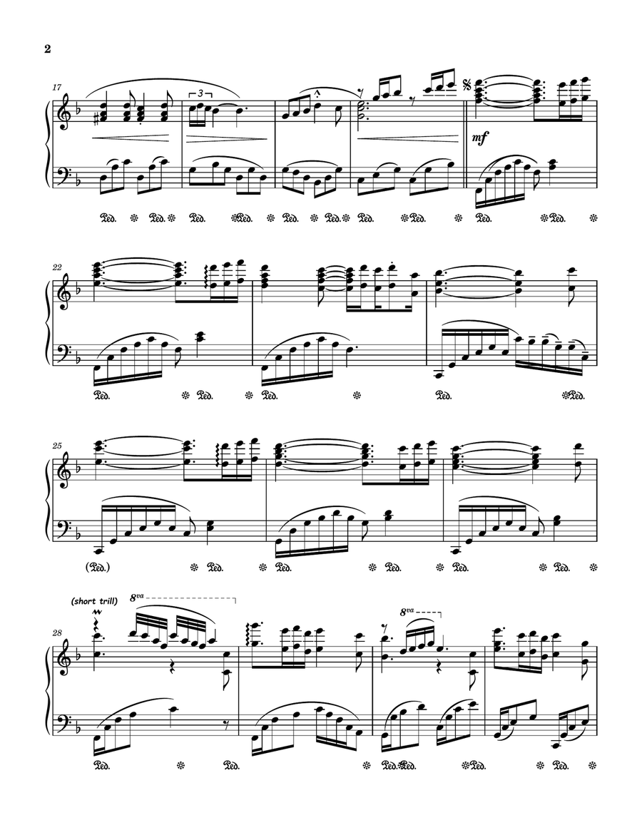 This Is My Song Piano Solo scores gallery preview page 2