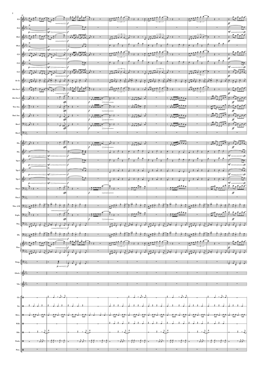 We Don't Talk About Bruno Concert Band scores gallery preview page 2