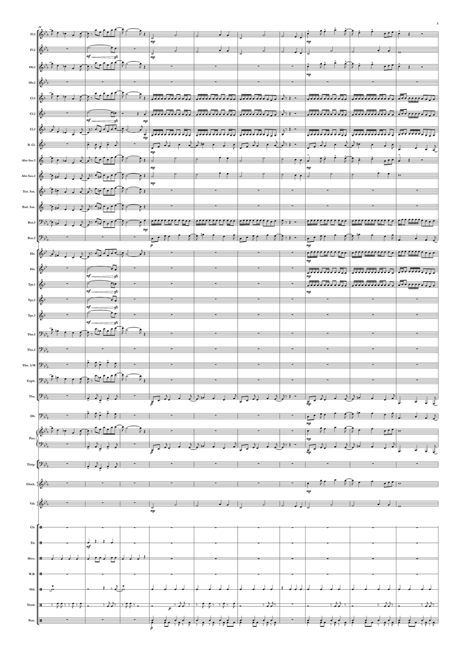 We Don't Talk About Bruno Concert Band scores gallery preview page 3