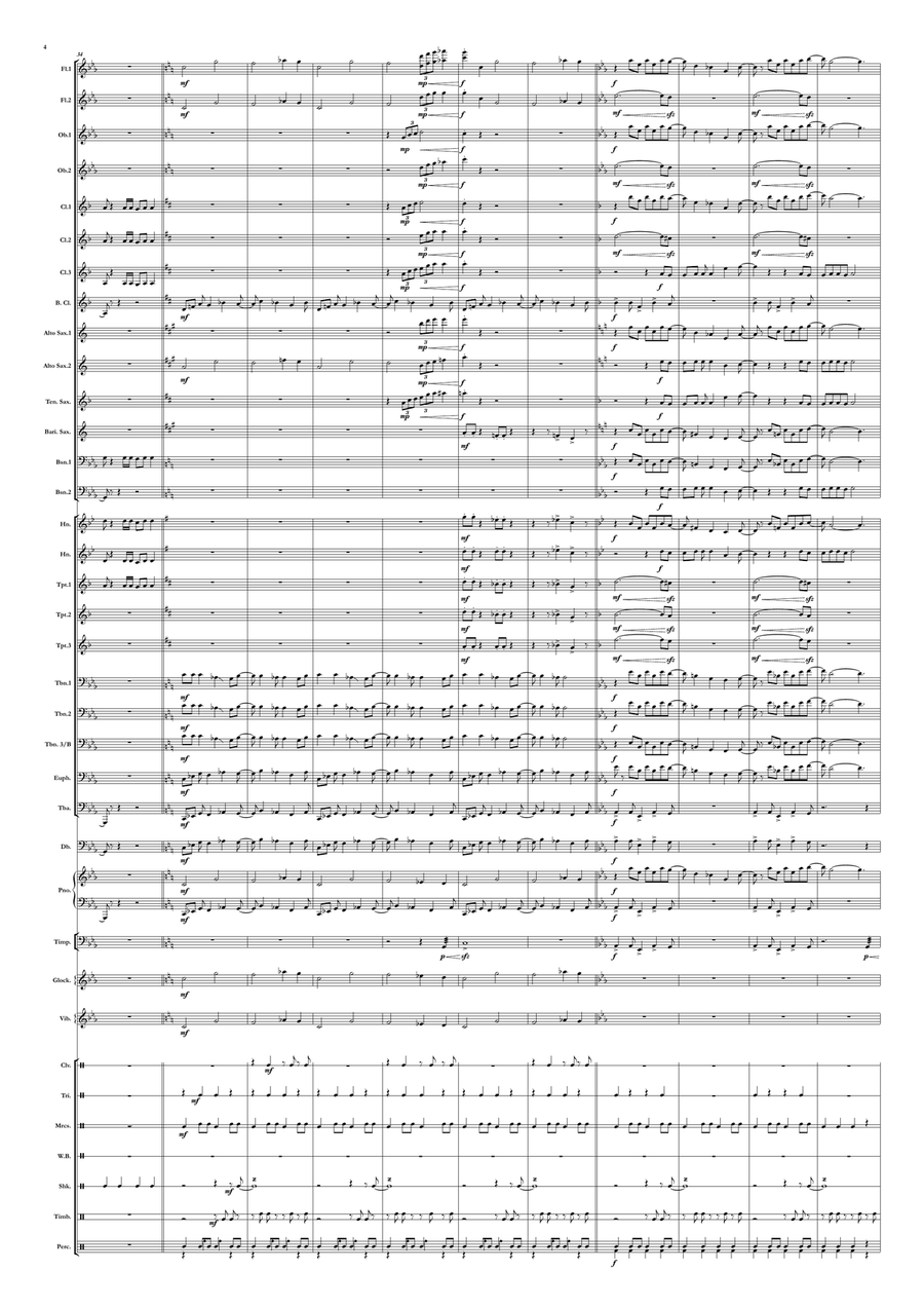 We Don't Talk About Bruno Concert Band scores gallery preview page 4