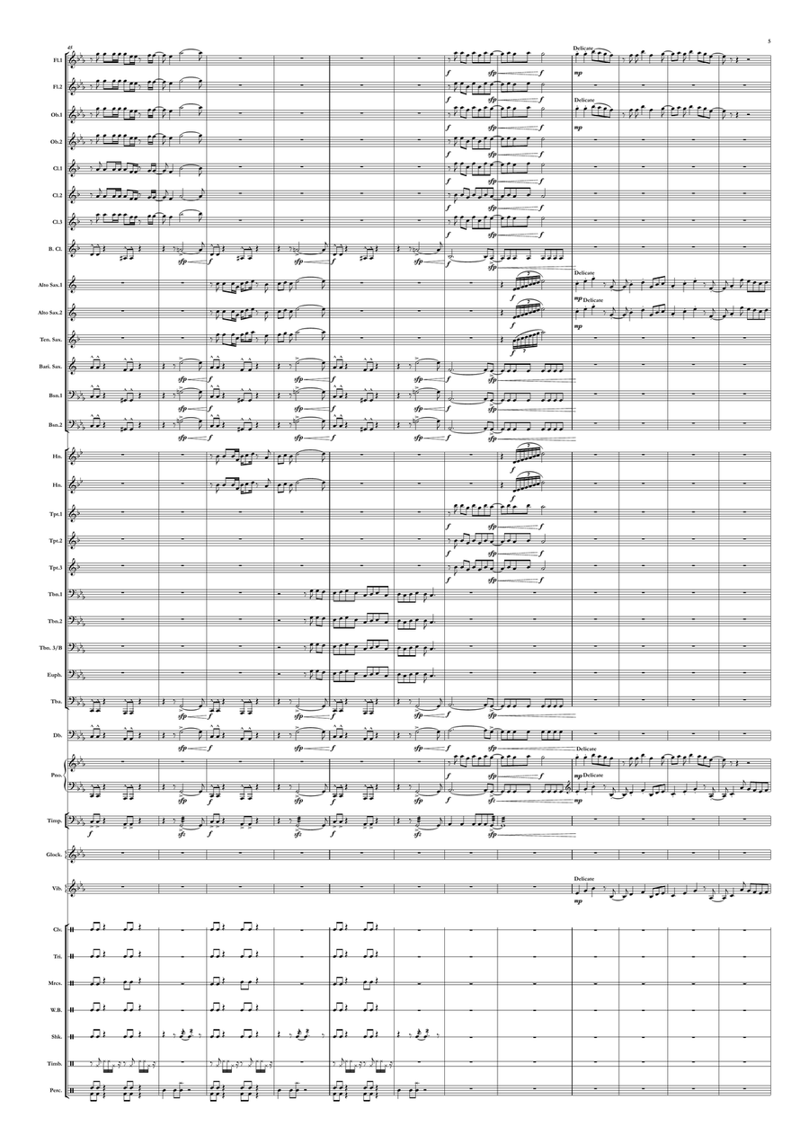 We Don't Talk About Bruno Concert Band scores gallery preview page 5
