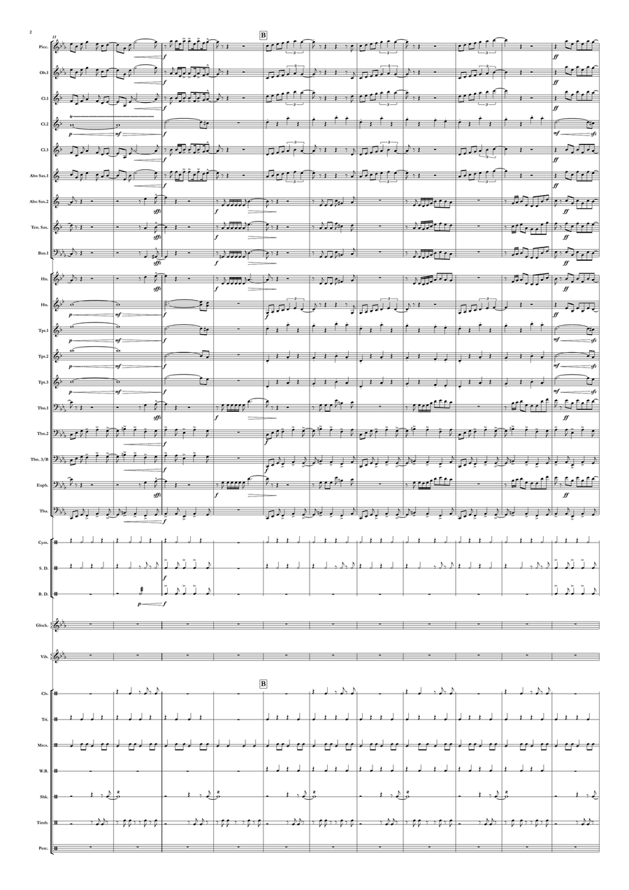 We Don't Talk About Bruno Marching Band scores gallery preview page 2