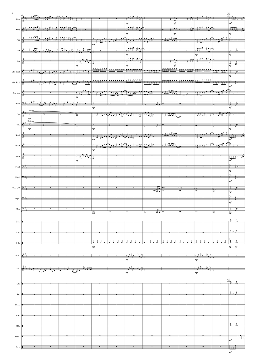 We Don't Talk About Bruno Marching Band scores gallery preview page 6