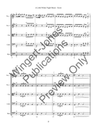 A Little Winter Night Music String Orchestra scores gallery preview page 5
