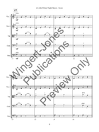 A Little Winter Night Music String Orchestra scores gallery preview page 6