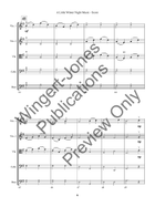A Little Winter Night Music String Orchestra scores gallery preview page 9