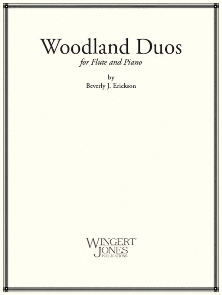 Woodlands Woodwind Ensemble scores gallery preview page 1