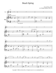 Lord Whose Love in Humble Service (Beach Spring) for Flute and Harp