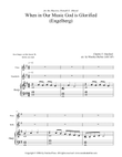 When In Our Music God Is Glorified - Handbell Solo, Flute, and Harp