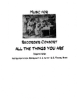 All The Things You Are