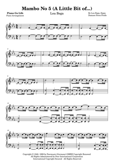 Mambo No. 5 (a Little Bit Of...)