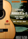 MINUET I AND II (CELLO SUITE Nº1) - BWV 1007 - J.S.BACH
