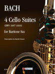 4 Cello Suites (BWV 1007-1010) for Baritone Sax mini preview