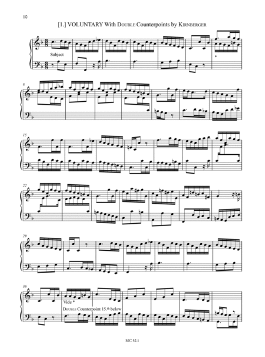 Clementi’s Selection of Practical Harmony WO 7 for Organ or Piano - Vol. 1 Organ scores gallery preview page 2