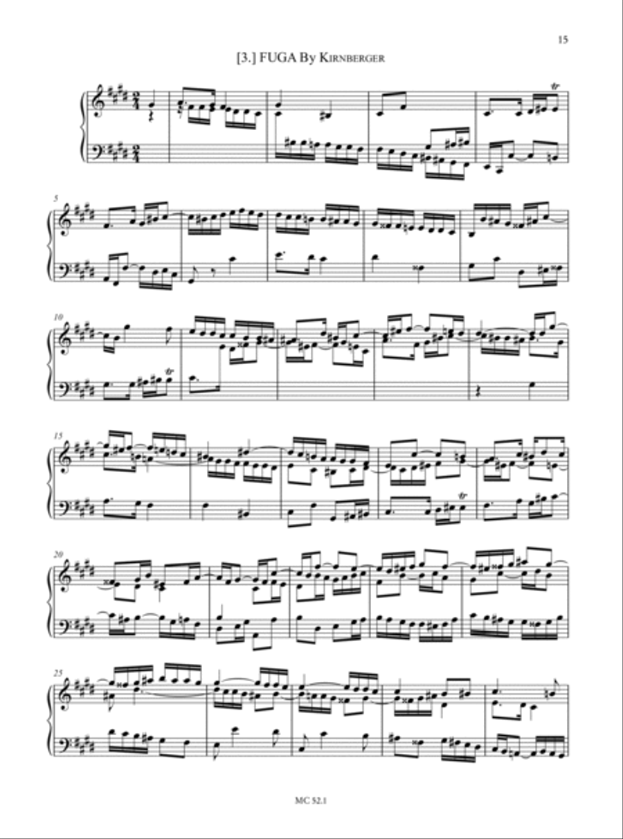 Clementi’s Selection of Practical Harmony WO 7 for Organ or Piano - Vol. 1 Organ scores gallery preview page 4