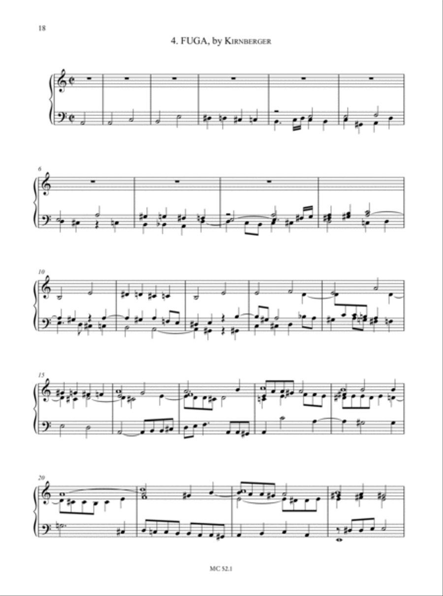 Clementi’s Selection of Practical Harmony WO 7 for Organ or Piano - Vol. 1 Organ scores gallery preview page 5