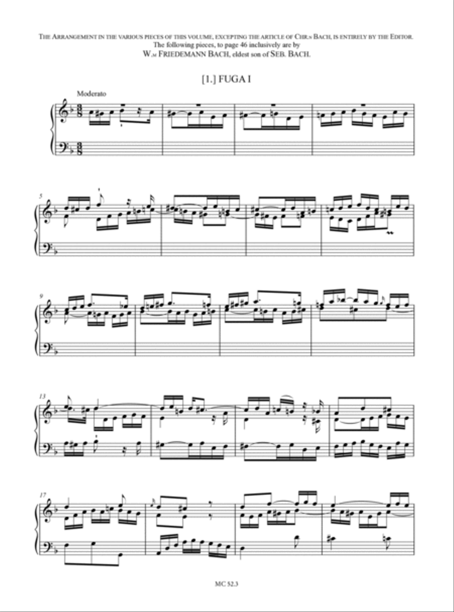 Clementi’s Selection of Practical Harmony WO 7 for Organ or Piano - Vol. 3 Organ scores gallery preview page 2