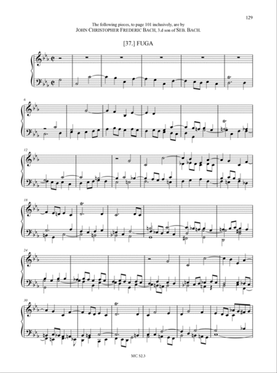 Clementi’s Selection of Practical Harmony WO 7 for Organ or Piano - Vol. 3 Organ scores gallery preview page 4
