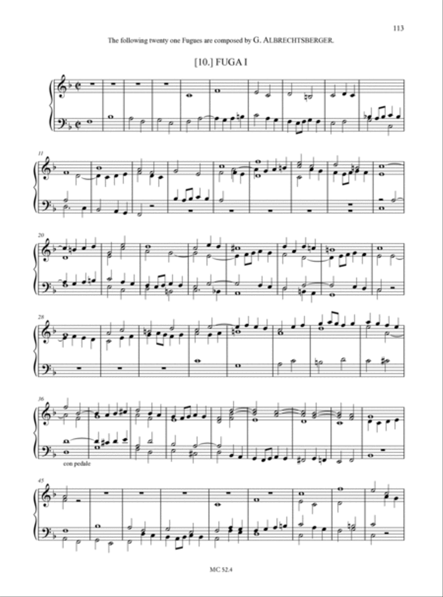 Clementi’s Selection of Practical Harmony WO 7 for Organ or Piano - Vol. 4 Organ scores gallery preview page 5