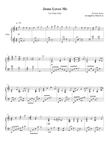 Jesus Loves Me (Hymn) for piano solo