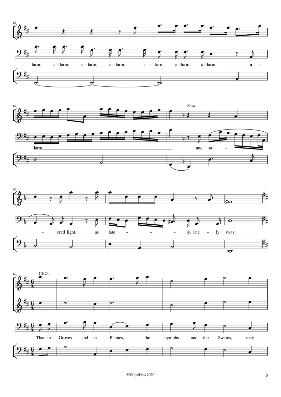 Black and Gloomy as the Grave Small Ensemble scores gallery preview page 5