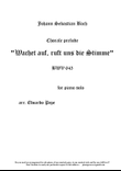 Chorale prelude 