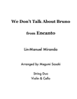 We Don't Talk About Bruno