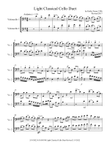Light Classical Cello Duet