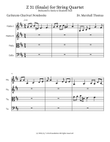 Z 31 (finale) for String Quartet