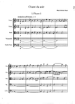 Chant du soir (Evening song)