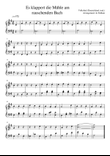 Es klappert die Mühle am rauschenden Bach