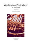 Washington Post March for Horn Quartet